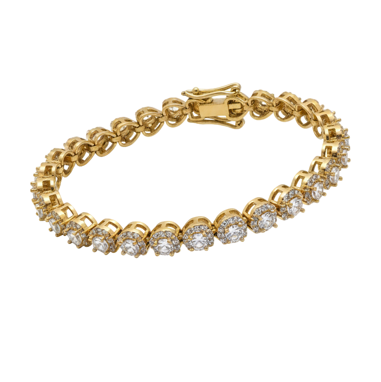 Pulseira Cristal Luxo